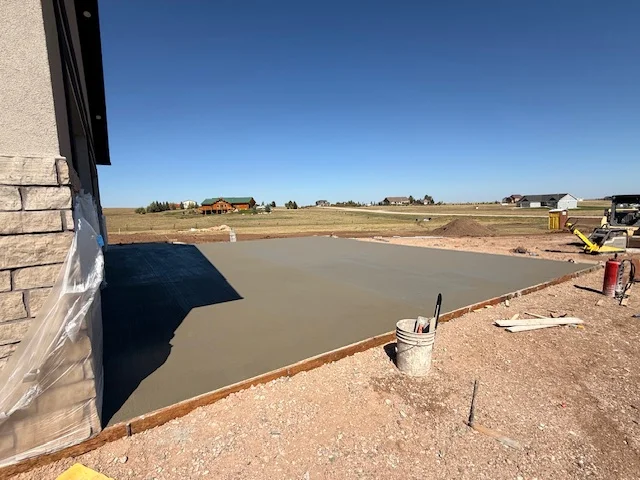 Concrete pour by Ridge to Grade Construction