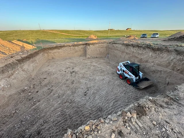 Excavation work by Ridge to Grade Construction