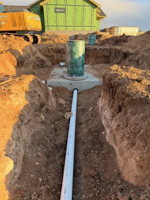Pipe installation by Ridge to Grade Construction